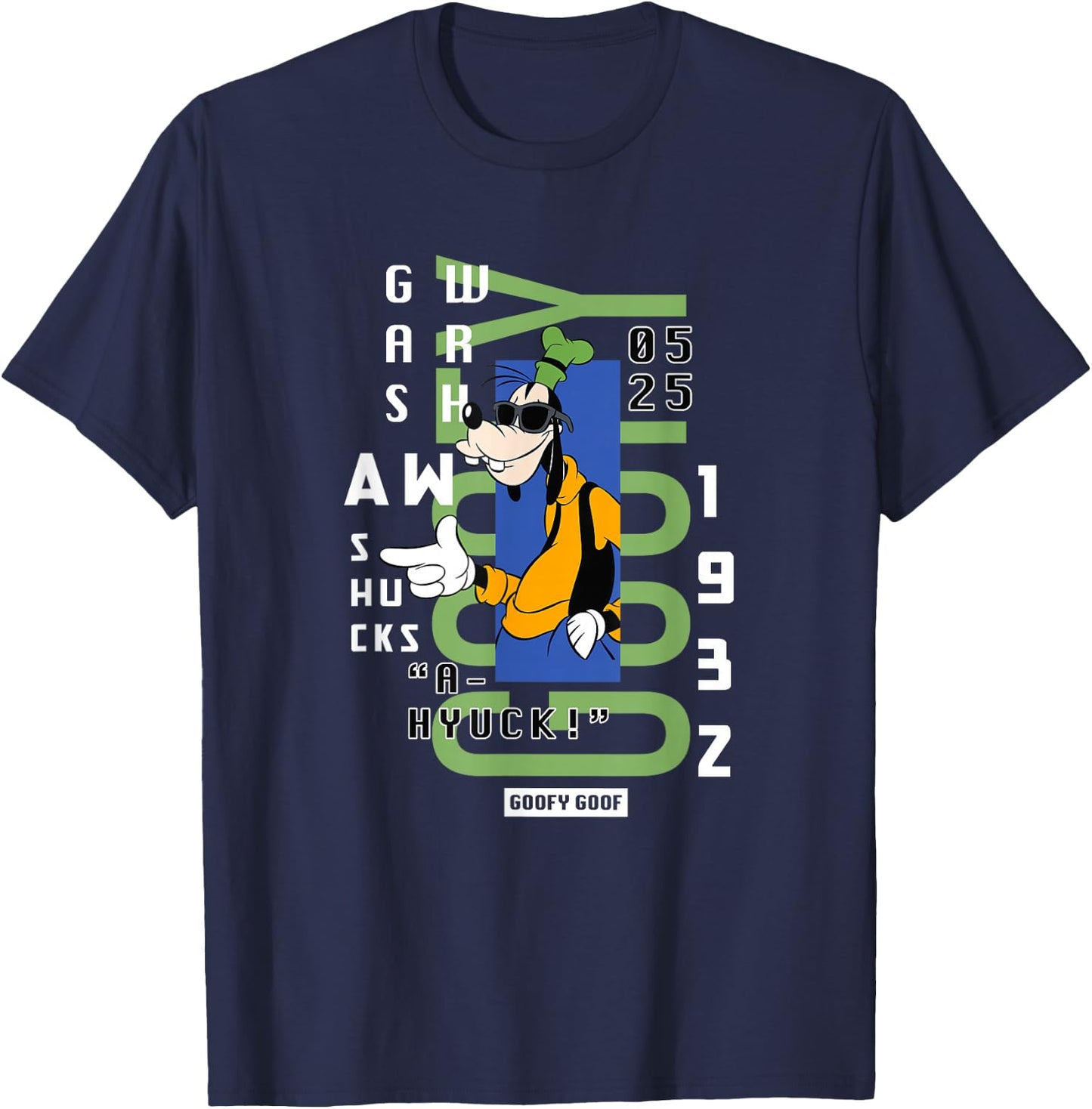 Disney - Goofy Goof T-Shirt - T-Shirt | Navy