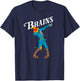 OZ Dabbing Scarecrow Brain Shirt Art-Classic Wizard Of Oz T-Shirt - T-Shirt | Navy