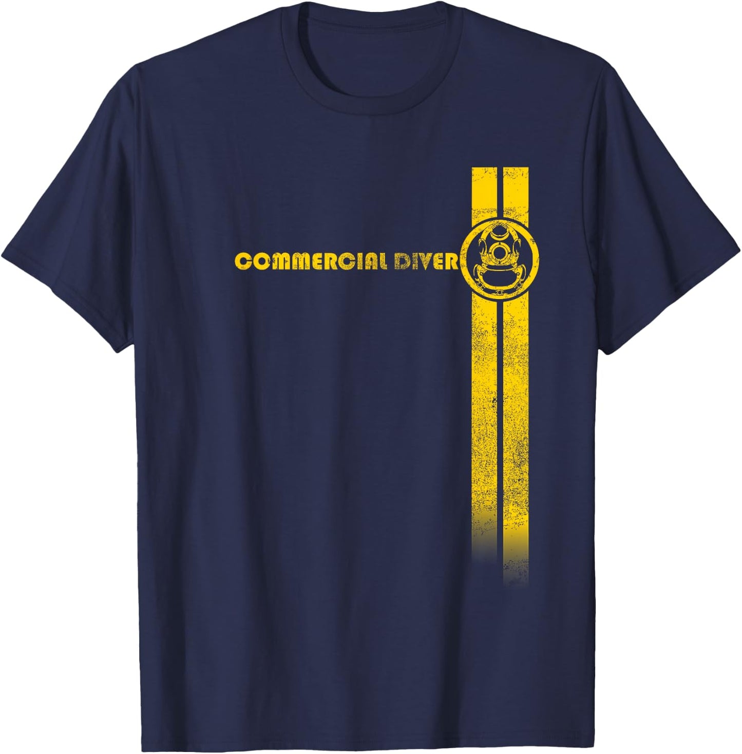 Commercial Diver T-Shirt - T-Shirt | Navy