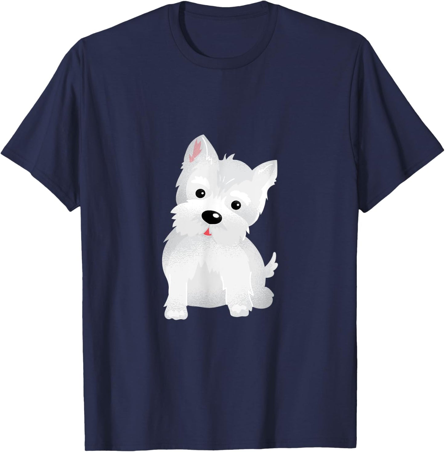 Westie West Highland Terrier Mama Dogs Gift T-Shirt - T-Shirt | Navy