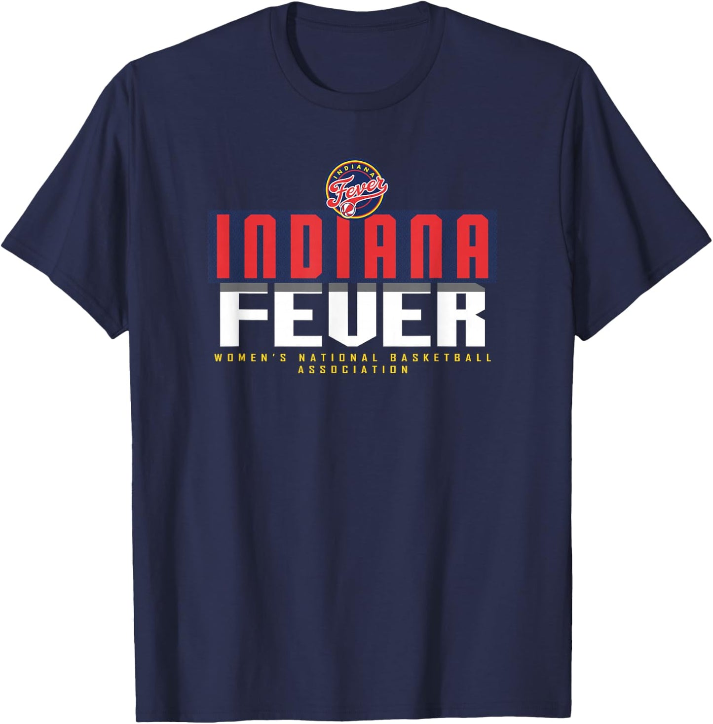 WNBA Indiana Fever Sky Box T-Shirt - T-Shirt | Navy