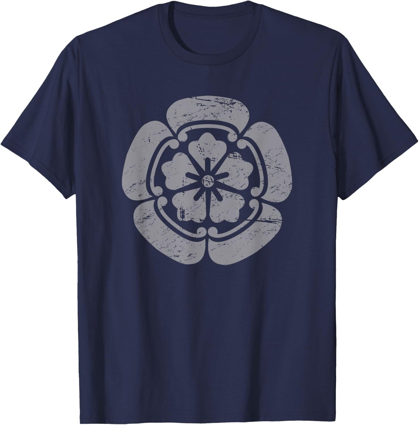 Emblem - Japanese History Oda Clan T-Shirt - T-Shirt | Navy