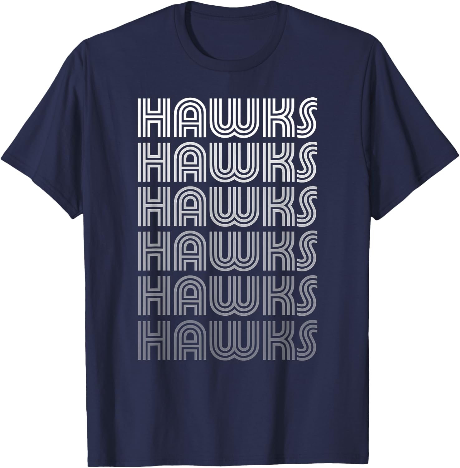 Vintage Hawks T-Shirt - T-Shirt | Navy