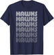Vintage Hawks T-Shirt - T-Shirt | Navy