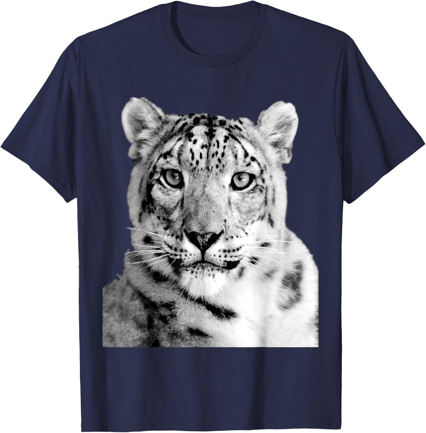Snow Leopard T-Shirt - T-Shirt | Navy