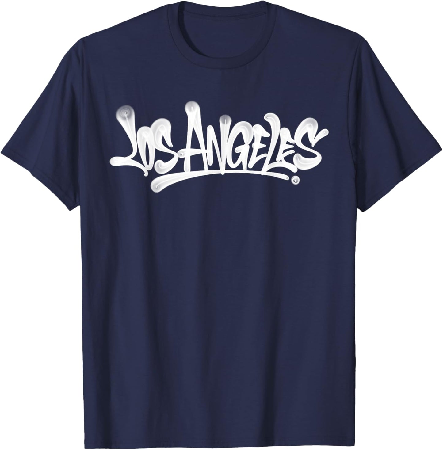 Los Angeles Graffiti City Street Art California USA Souvenir T-Shirt - T-Shirt | Navy