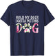 Funny Puppy Lover Gift Hold My Beer i Gotta Pet This Dog Women T-Shirt - T-Shirt | Navy