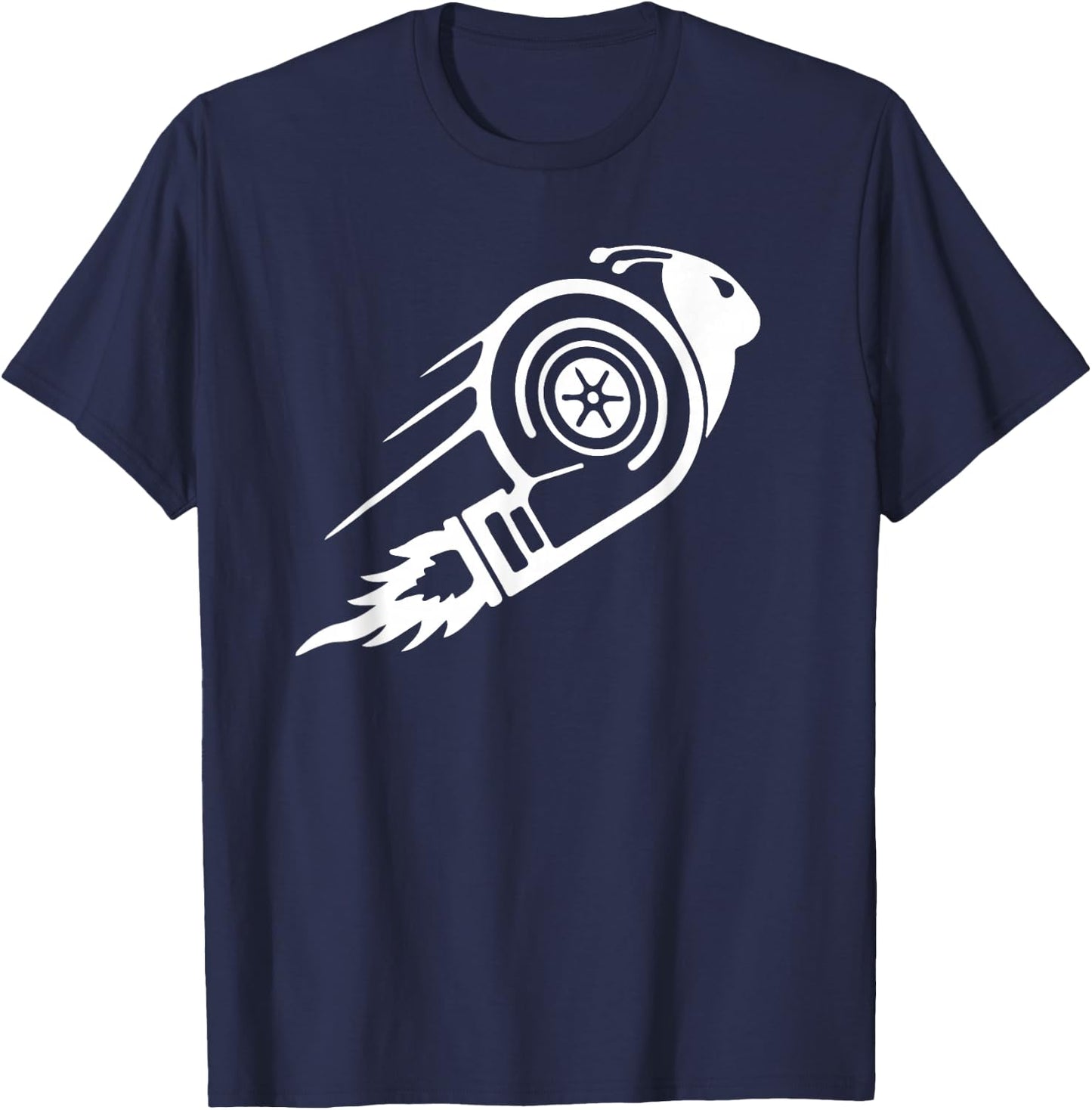 Turbo Snail Boost Racing Team T-Shirt - T-Shirt | Navy