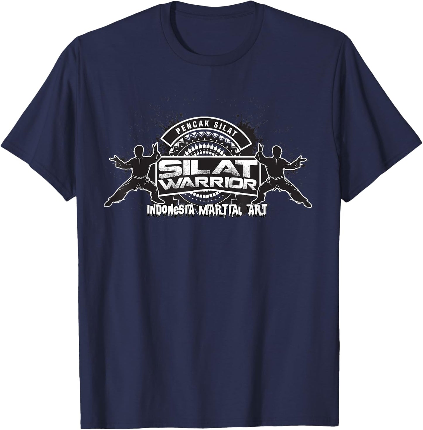 Pencak Silat Indonesia Martial Art Training T-Shirt - T-Shirt | Navy