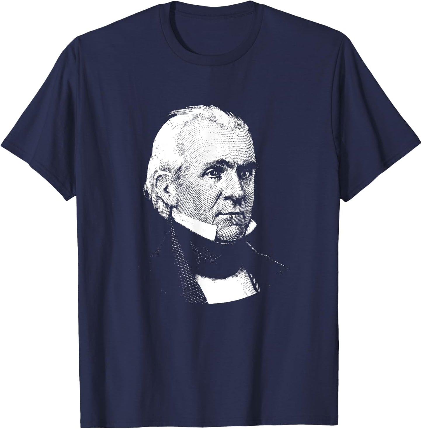 James K. Polk T-Shirt - T-Shirt | Navy