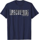 A Peculiar People Christian 1 Peter 2:9 Grunge T Shirt T-Shirt - T-Shirt | Navy