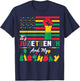 Its My Birthday Juneteenth 1865 American Flag T-Shirt - T-Shirt | Navy