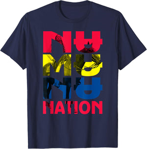 Numunu Quanah Parker T-Shirt - T-Shirt | Navy
