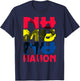 Numunu Quanah Parker T-Shirt - T-Shirt | Navy
