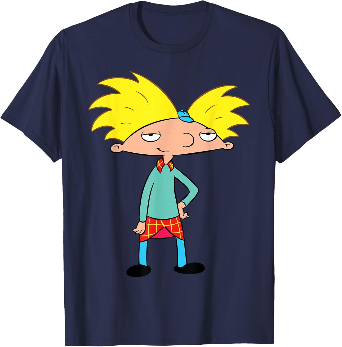 Nickelodeon Hey Arnold Character T-Shirt - T-Shirt | Navy