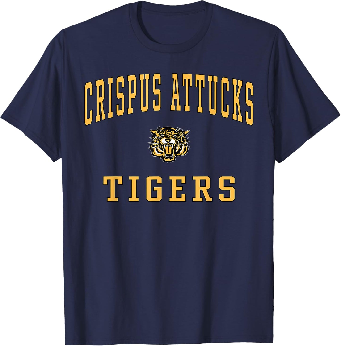 Crispus Attucks High School Tigers T-Shirt - T-Shirt | Navy