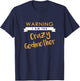 I am The Crazy Godmother Funny Cute Matching Gift T-Shirt - T-Shirt | Navy