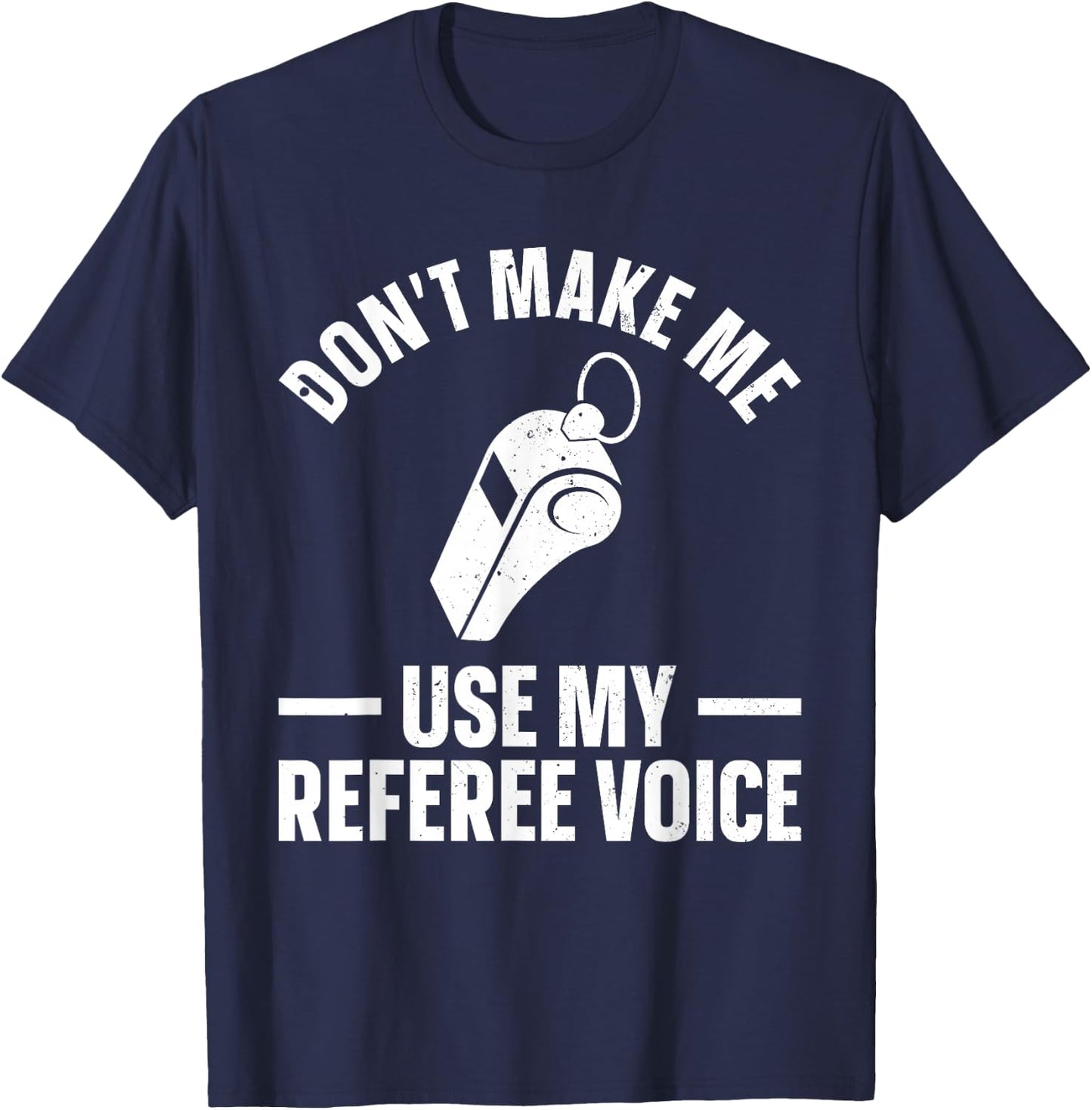 Funny Referee Design Women Reffing Ref Sport Referee T-Shirt - T-Shirt | Navy