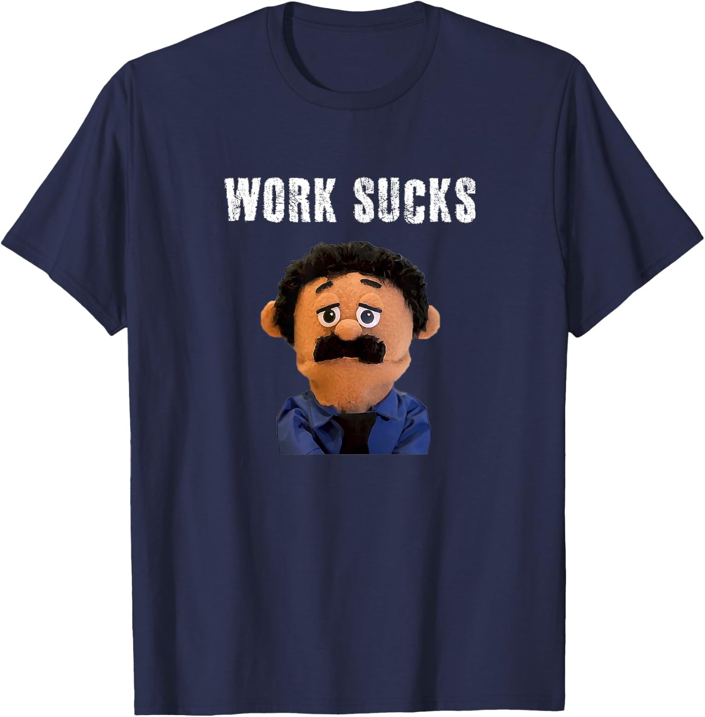 Awkward Puppets Diego T-Shirt - T-Shirt | Navy
