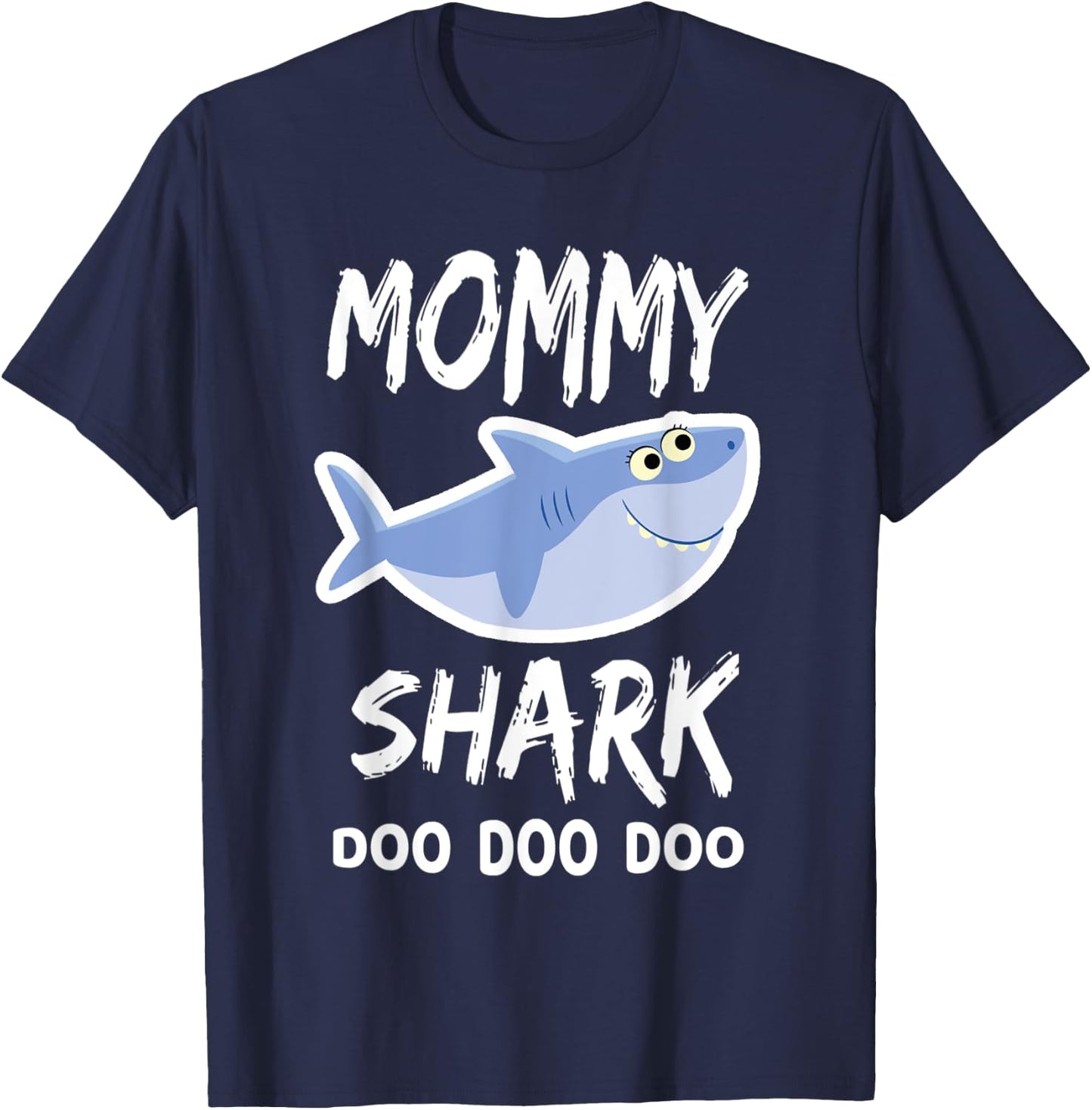 Pinkfong Mommy Shark Official T-Shirt - T-Shirt | Navy