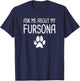 Fursona - Funny Furry Fandom T-Shirt - T-Shirt | Navy