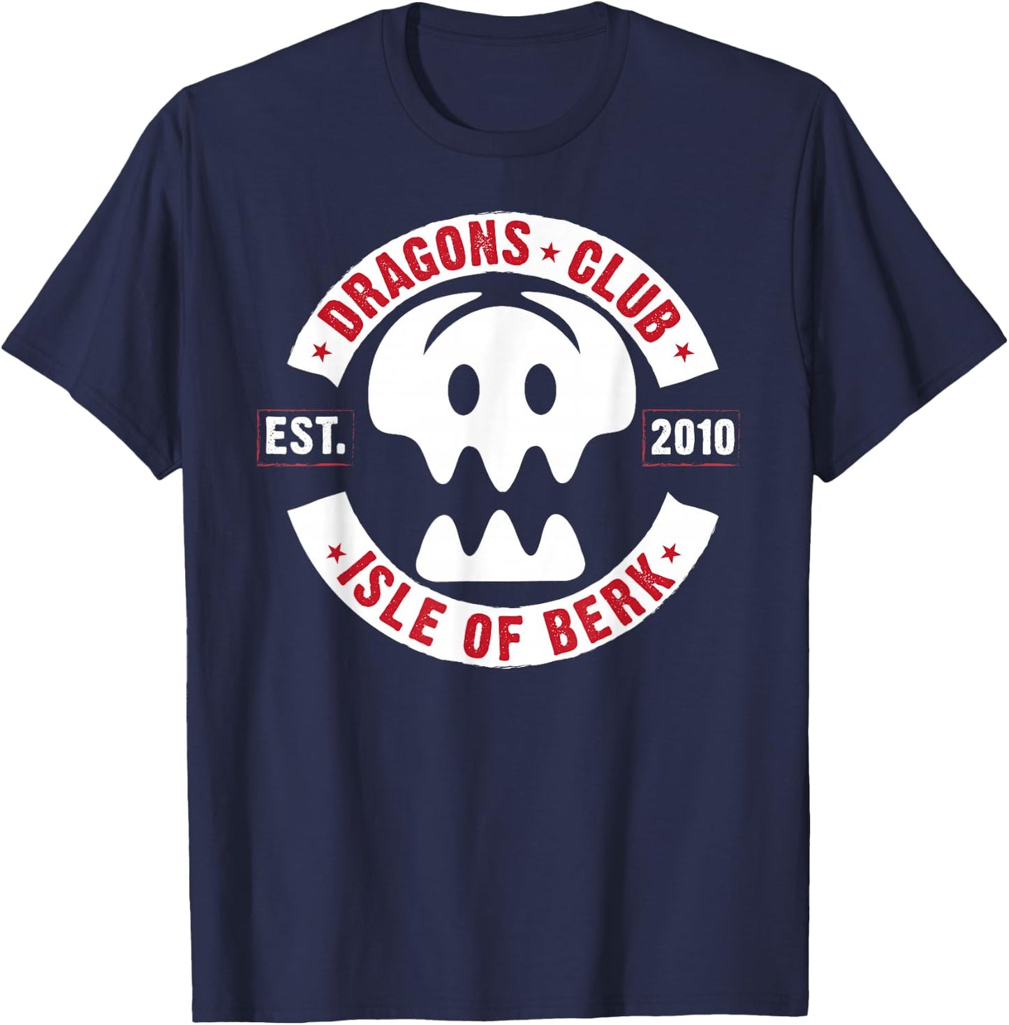 How to Train Your Dragon 3 Dragon Club T-Shirt - T-Shirt | Navy