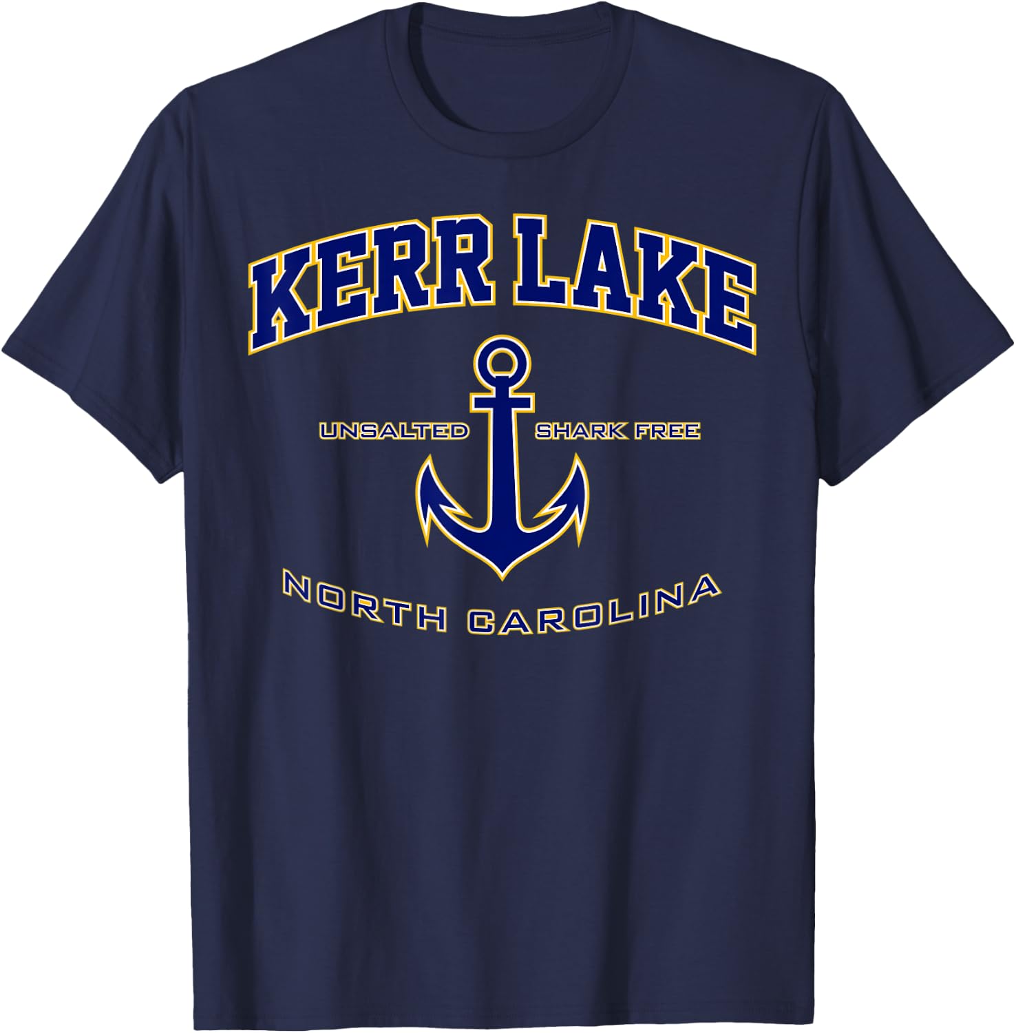 Kerr Lake NC T-Shirt - T-Shirt | Navy
