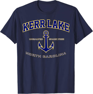 Kerr Lake NC T-Shirt - T-Shirt | Navy