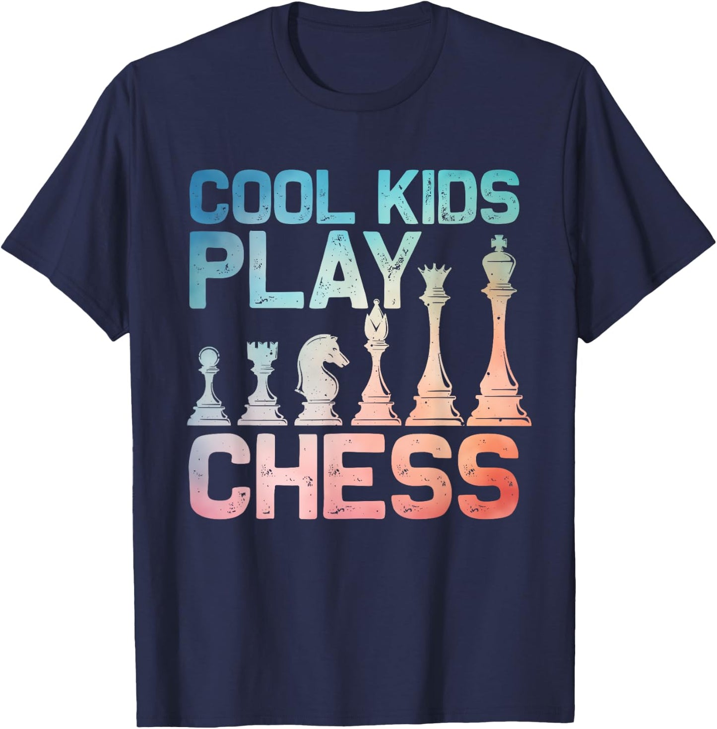 Chess Art Women Board Game Chess Player Chess Lover T-Shirt - T-Shirt | Navy