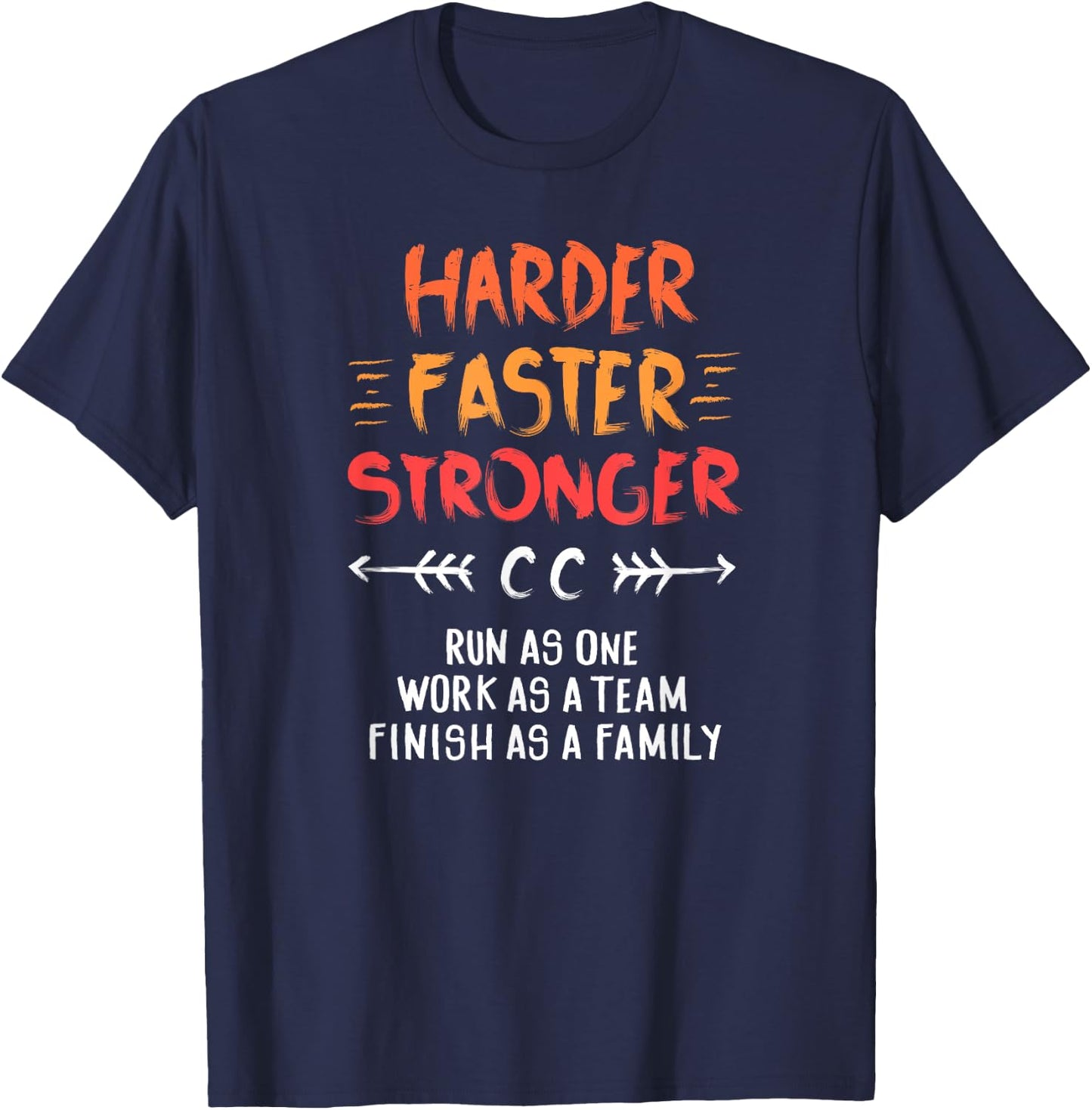 Cross Country Team Gift Cross Country Runner Gift T-Shirt - T-Shirt | Navy