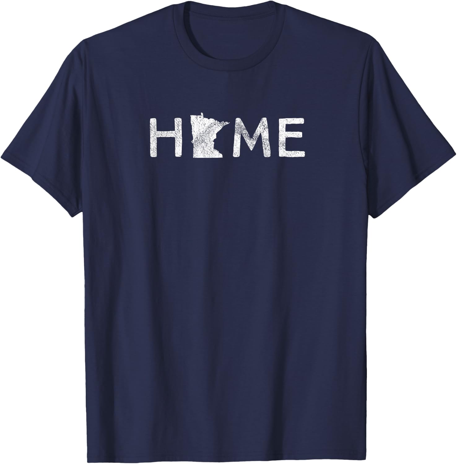 Minnesota Home MN State Pride T-Shirt - T-Shirt | Navy