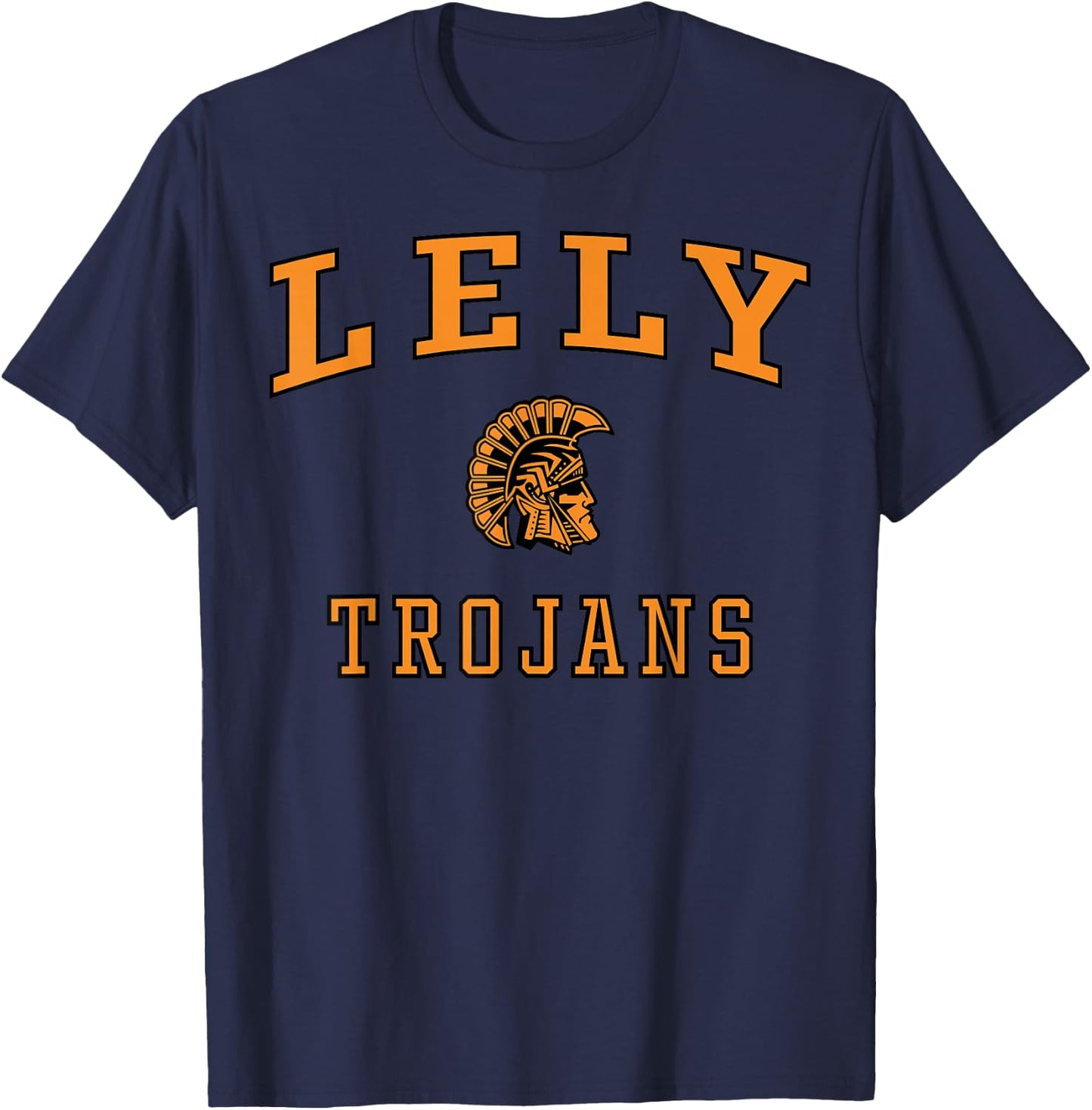 Lely High School Trojans C1 T-Shirt - T-Shirt | Navy