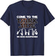 Funny Saxophone - Come To The Dark Side T-Shirt - T-Shirt | Navy