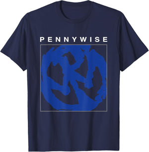 Pennywise - PW Logo - Official Merchandise T-Shirt - T-Shirt | Navy
