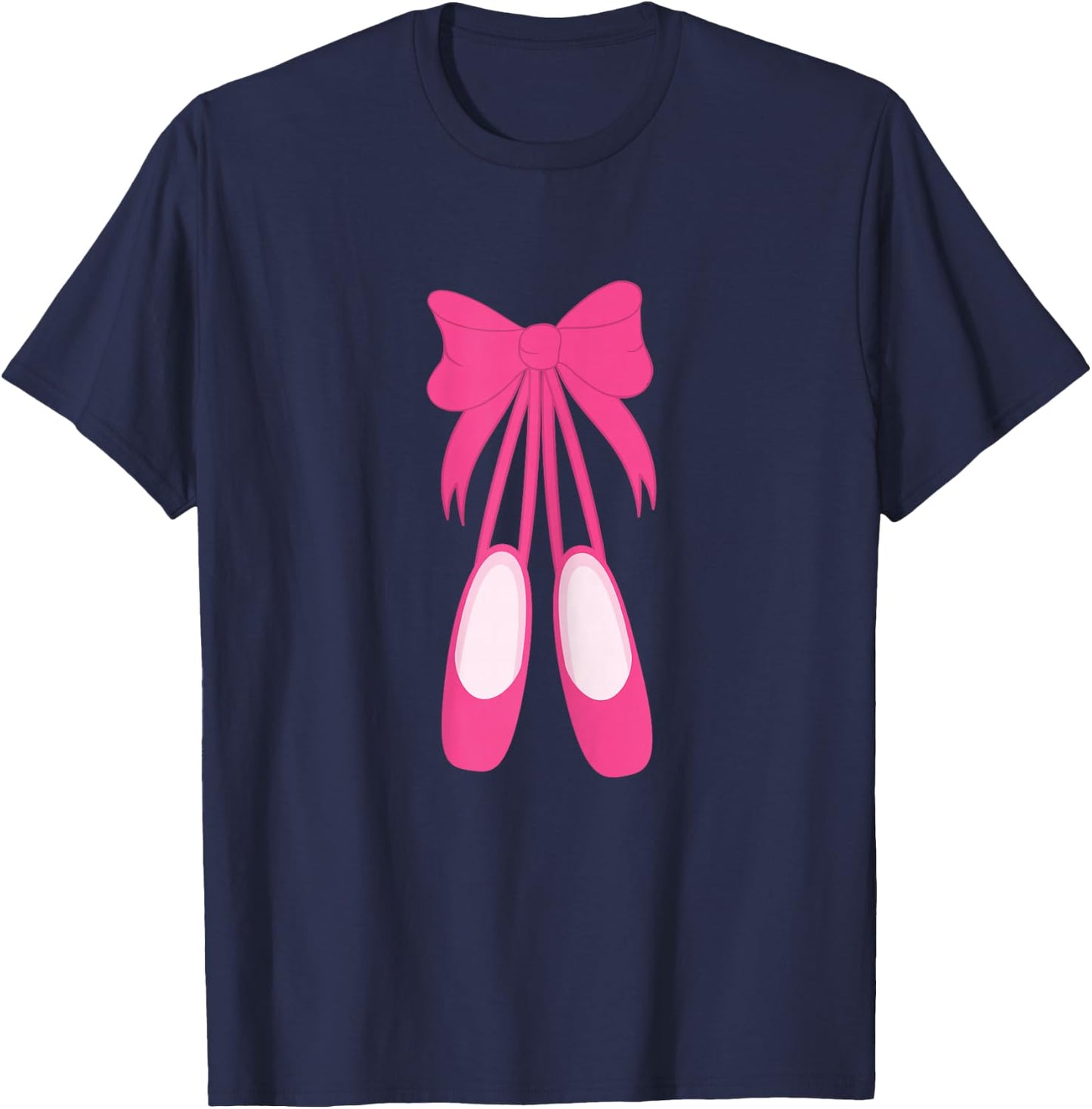 Cute Unique & Modern Ballet & Ballerina & Gift T-Shirt - T-Shirt | Navy