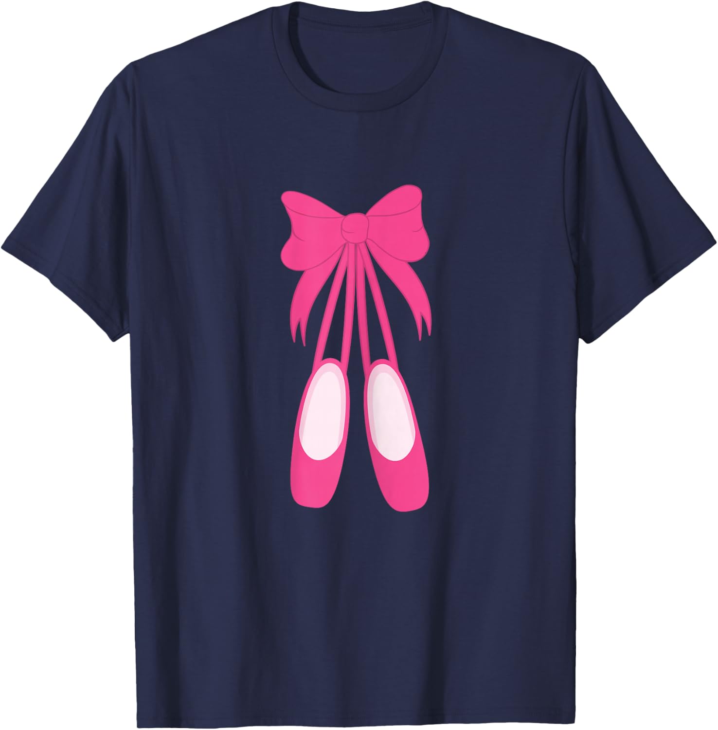 Cute Unique & Modern Ballet & Ballerina & Gift T-Shirt - T-Shirt | Navy