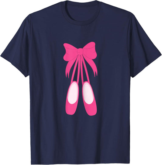 Cute Unique & Modern Ballet & Ballerina & Gift T-Shirt - T-Shirt | Navy