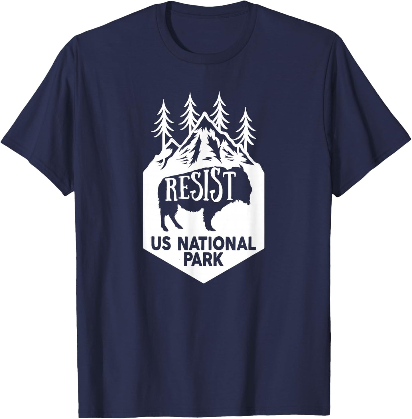 ALT US National Park Resist Service T-Shirt - T-Shirt | Navy