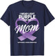 Esophageal Cancer Awareness Esophageal Mom T-Shirt - T-Shirt | Navy