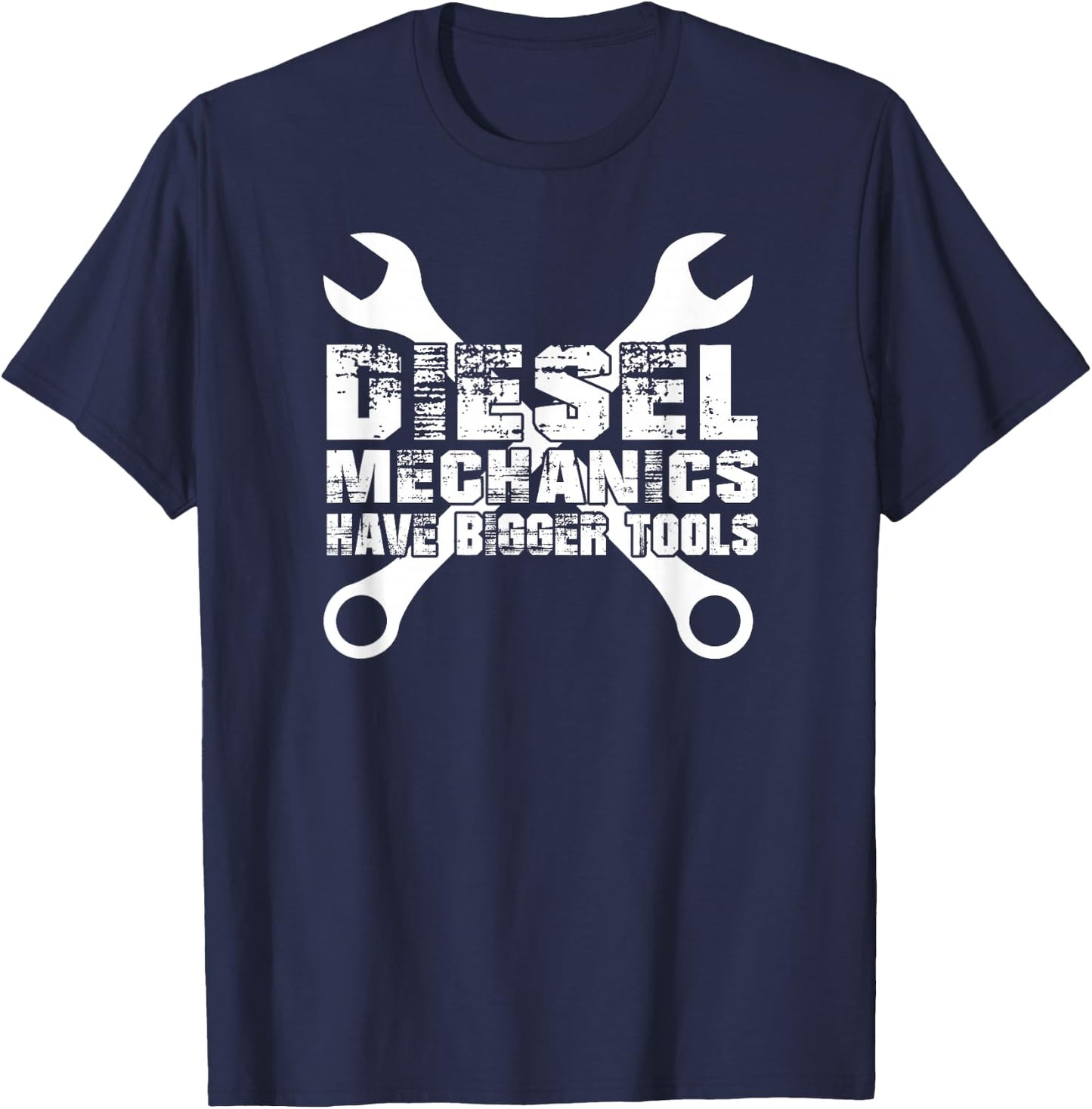 Diesel Mechanics Tools , Funny Diesel Truck Gift T-Shirt - T-Shirt | Navy