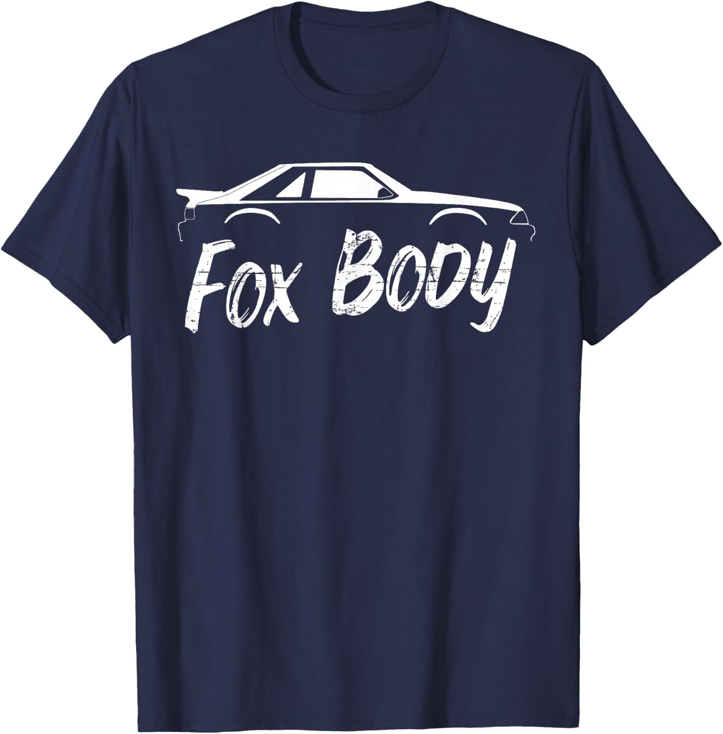 Foxbody 5.0 American Stang Muscle Car T-Shirt - T-Shirt | Navy