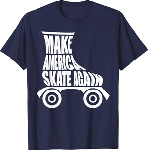 Make America Skate Again T-Shirt - T-Shirt | Navy