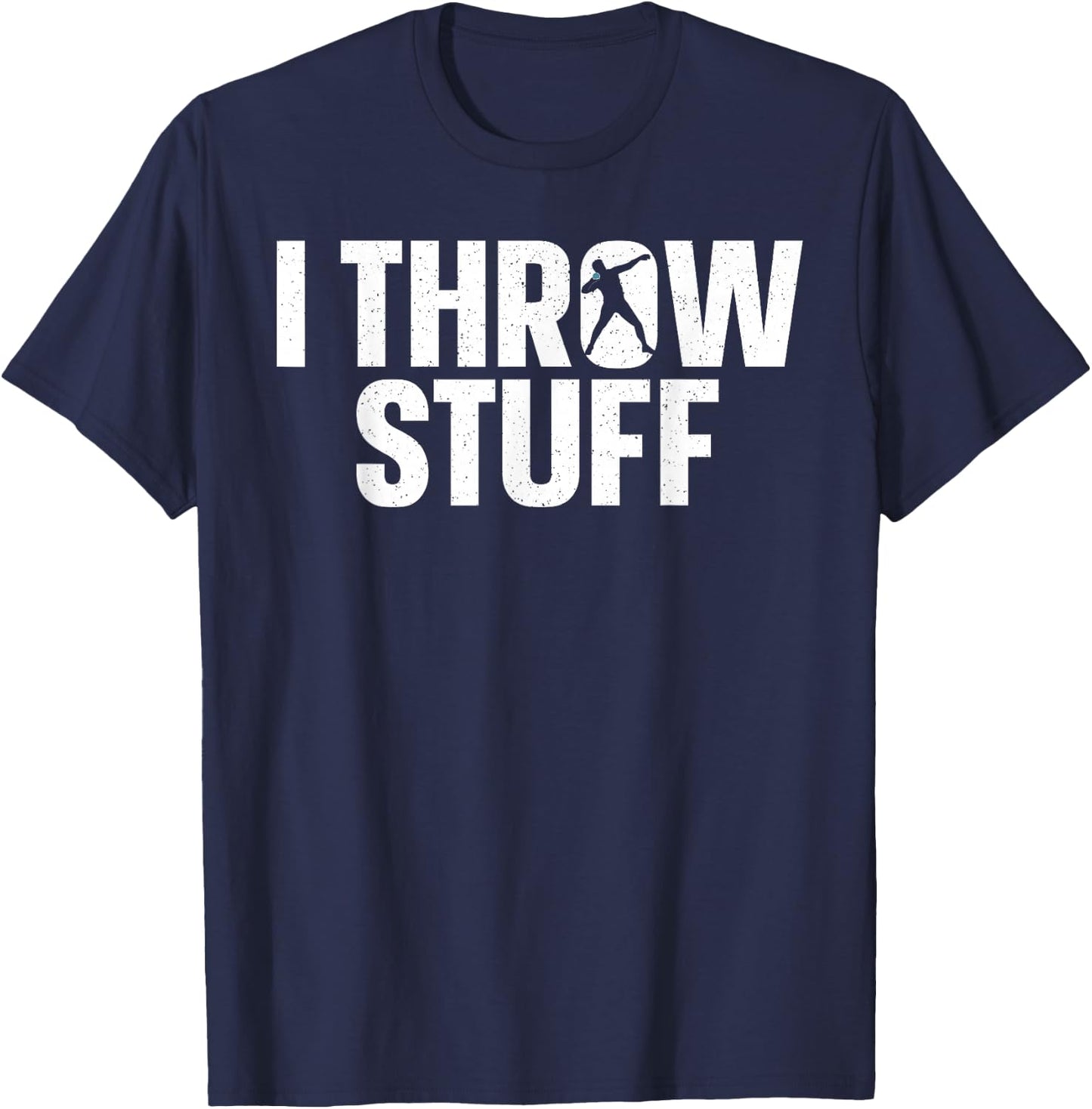 Best Shot Put Design Women Shot Put Thrower Shot Put T-Shirt - T-Shirt | Navy