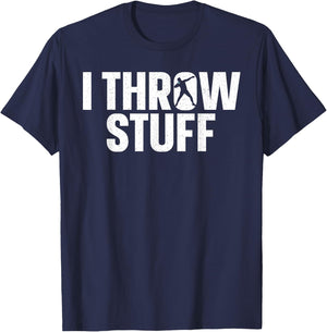 Best Shot Put Design Women Shot Put Thrower Shot Put T-Shirt - T-Shirt | Navy