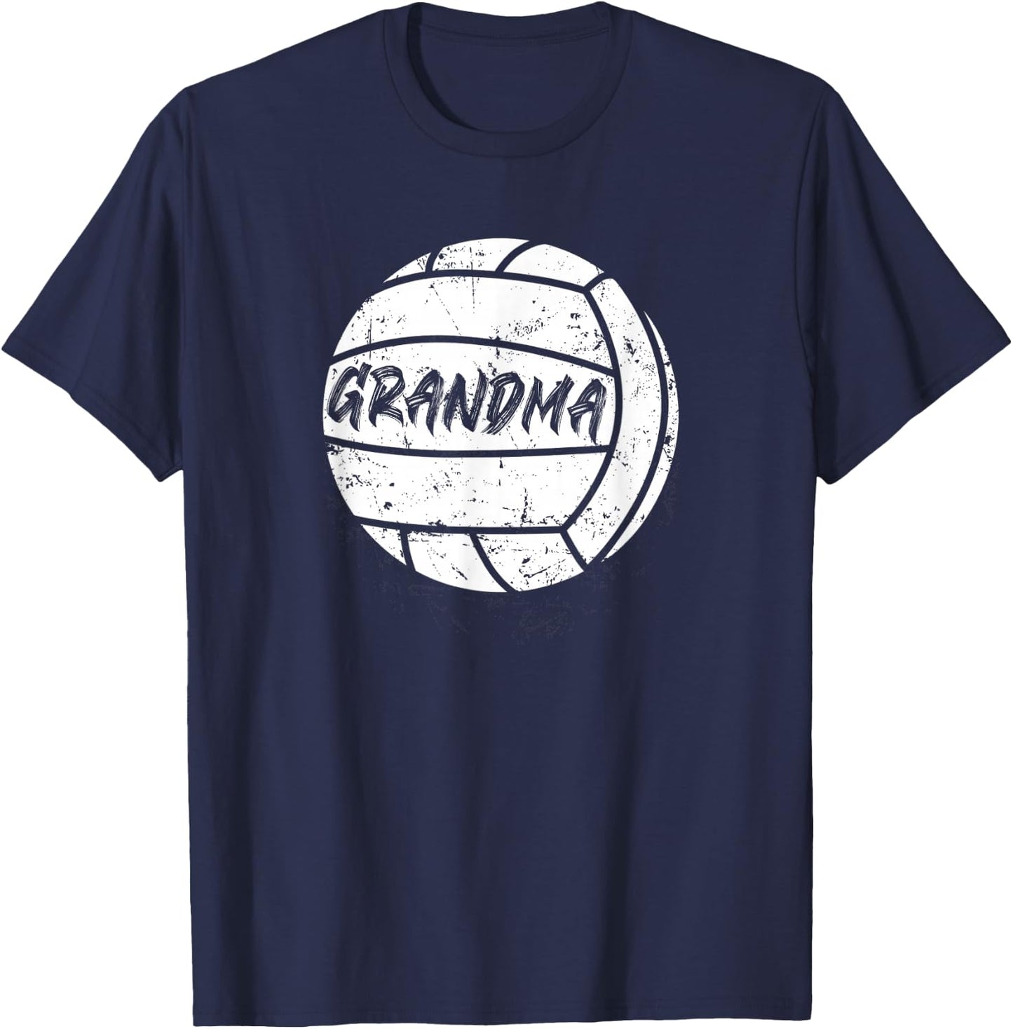 Volleyball Grandma T-Shirt - T-Shirt | Navy