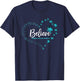 Trigeminal Neuralgia Awareness Butterfly Believe T-Shirt - T-Shirt | Navy