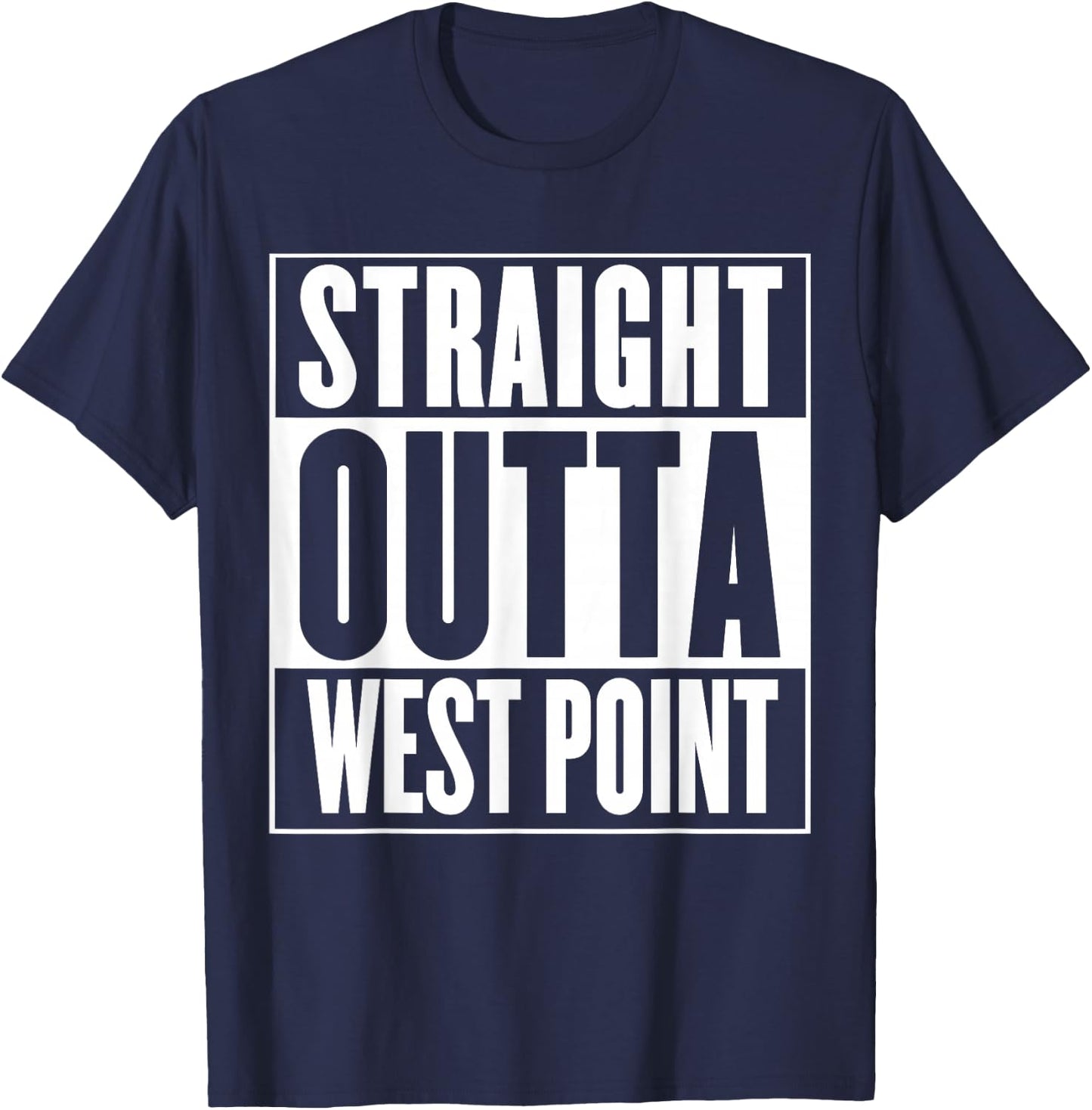West Point - Straight Outta West Point T-Shirt - T-Shirt | Navy