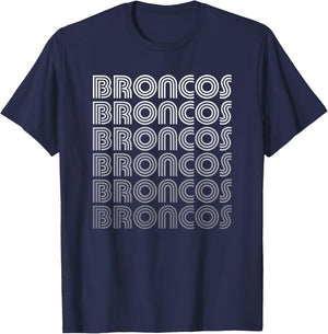 Vintage Broncos T-Shirt - T-Shirt | Navy