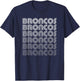 Vintage Broncos T-Shirt - T-Shirt | Navy