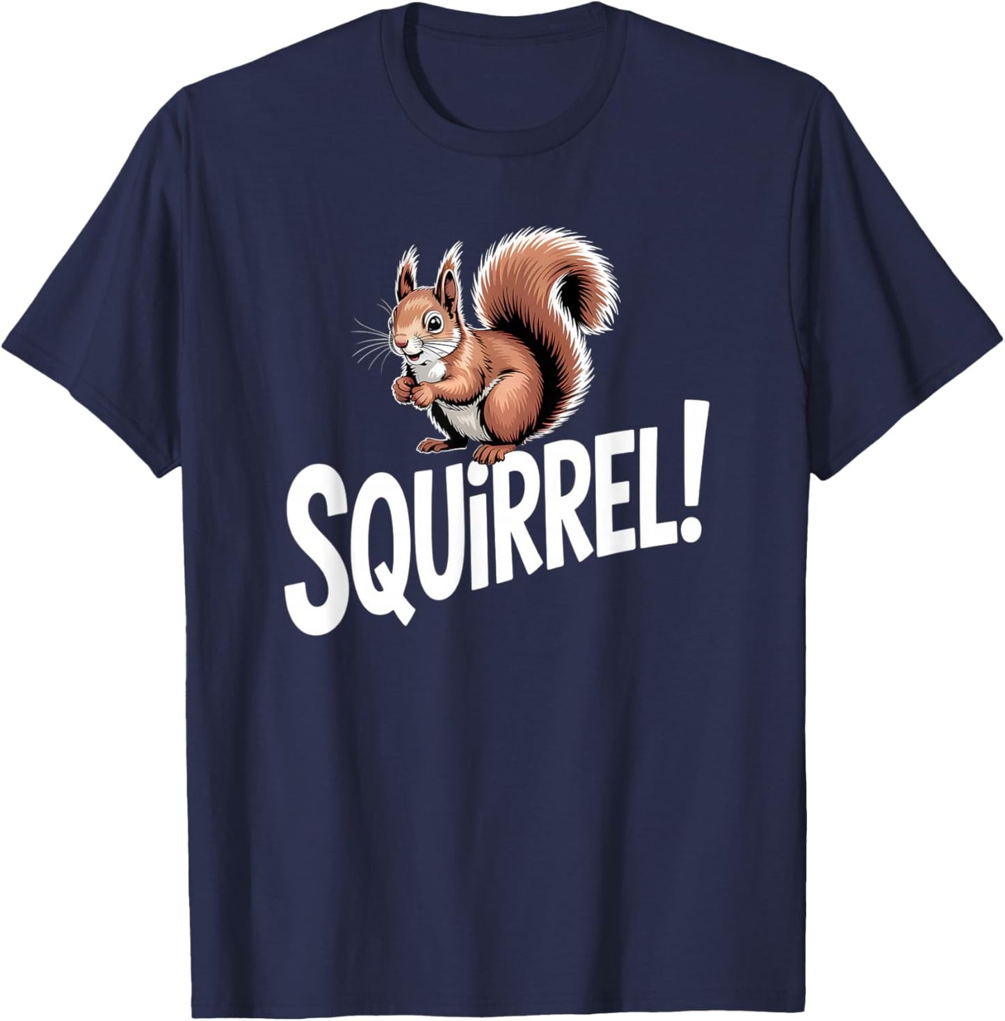 Squirrel T-Shirt - T-Shirt | Navy
